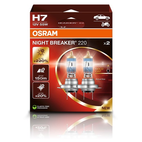 Osram night breaker 220 - breaker®, h7
