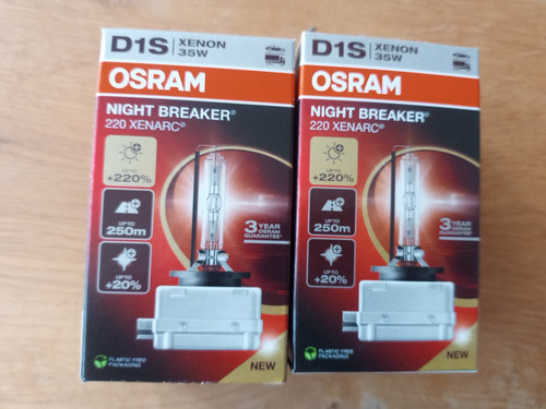 Osram d1s night - 2x, breaker