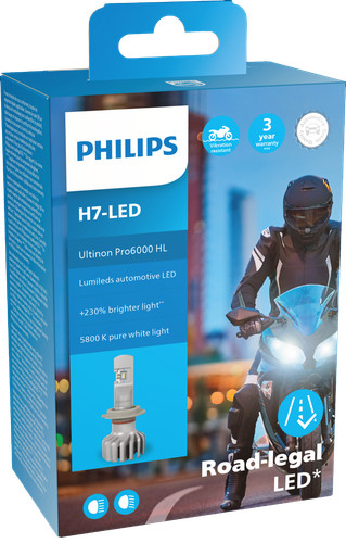 Lampadine fari philips led - h7,